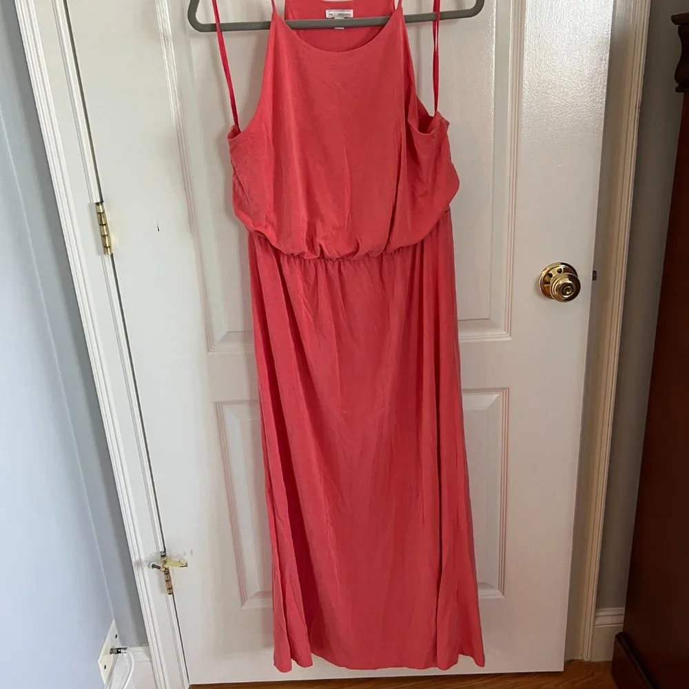 Gap coral halter maxi dress - Picture 9 of 9